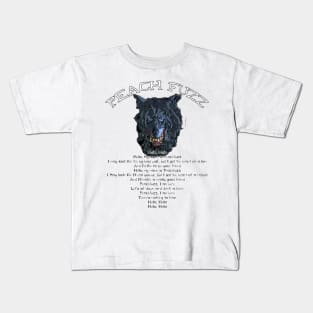 Peach Fuzz song Lyrics. Creep movie Kids T-Shirt